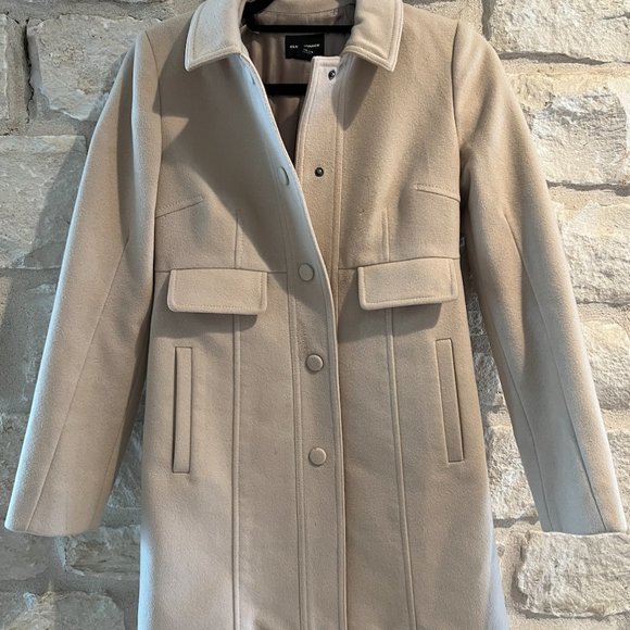 Club Monaco Beige Coat - Picture 1 of 3